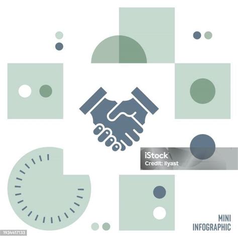 Handshake Mini Infographic Design Stock Illustration - Download Image Now - Advertisement ...