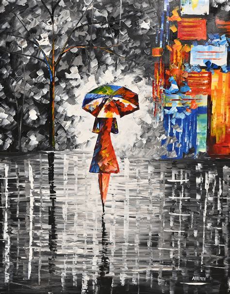 NM Auctions | Innovative Auction, Liquidation & Estate Sales - Leonid Afremov 'Rain Princess ...