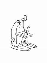 Microscope coloring Pages sketch template