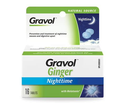 GRAVOL™ Ginger Nighttime | GRAVOL™