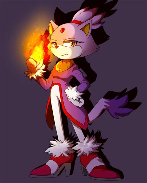 Blaze the Cat [Fan art] by KASAnimation on DeviantArt