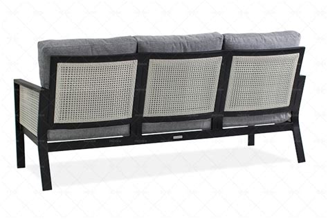 Three-Seat Sofa Half Back View - Stock Photos | Motion Array