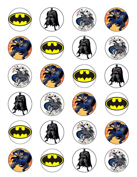 Packaging & Wrapping Packaging, Mailing & Displays 12 pk Batman Cupcake Toppers Bags & Boxes ...