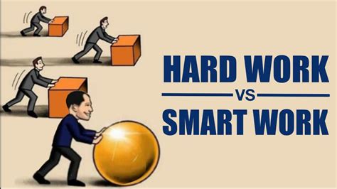 Working Hard Vs Working Smart | How to work smarter not harder | How to ...