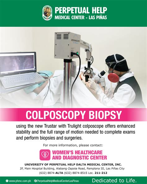 COLPOSCOPY BIOPSY - Perpetual Help Medical Center