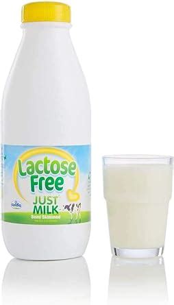 Candia Just Milk Semi-Skimmed, Lactose Free, 6 x 1L Carton: Amazon.co.uk: Grocery