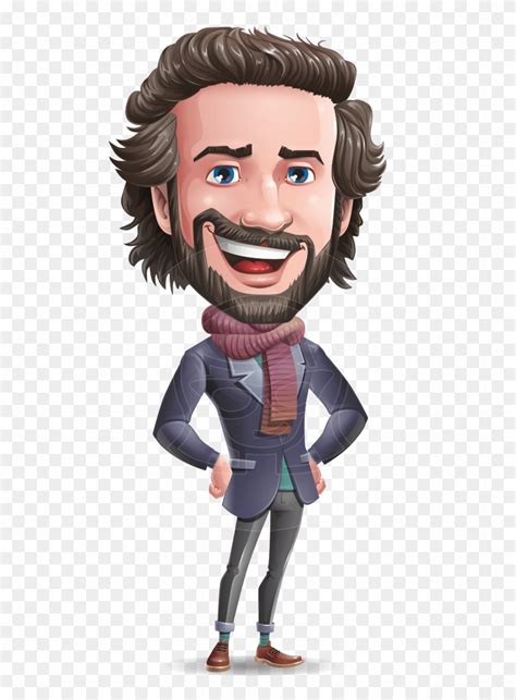 Stylish Man Cartoon Vector Character - Man Vector Cartoon, HD Png Download - 957x1060(#3806145 ...