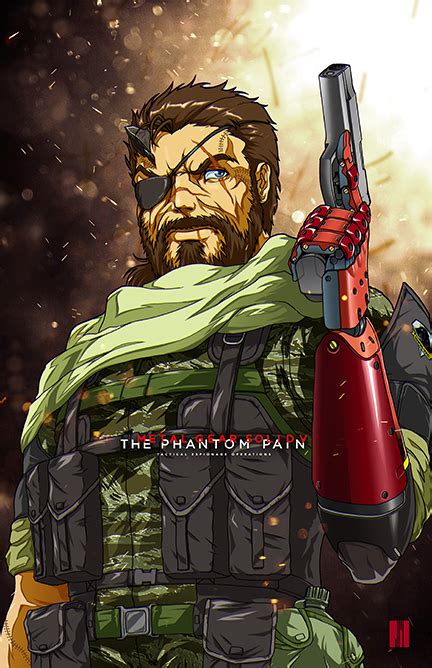 Venom Snake - Metal Gear Solid 5: The Phantom Pain by artofJEPROX on DeviantArt