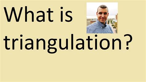 What is triangulation? - YouTube