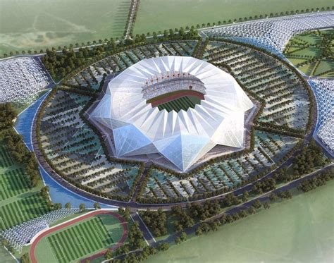 Gallery of Grand Stade de Casablanca / NBBJ & Yassir Khalil Studio - 4 | Stadium architecture ...