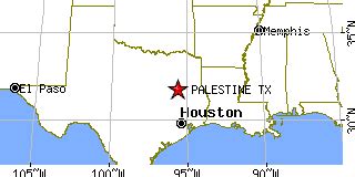 Palestine Tx Zip Code Map - Map