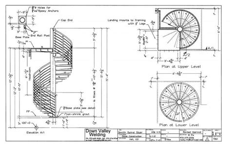 Steel Detailing | Spiral staircase dimensions, Stair dimensions, Spiral ...