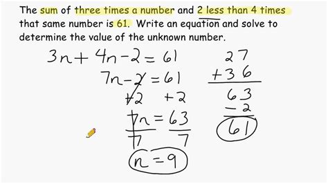 Mathematical Word Problems With Solution