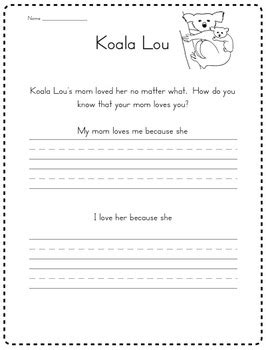 Koala Lou Activities by Keri Tisher | Teachers Pay Teachers