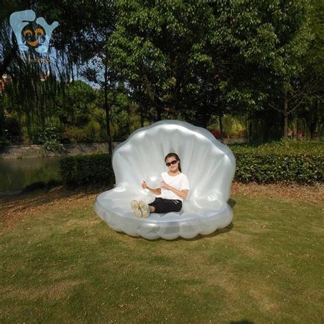 Online Shop Water Fun 173cm Inflatable Seashell Pool Float Giant ...