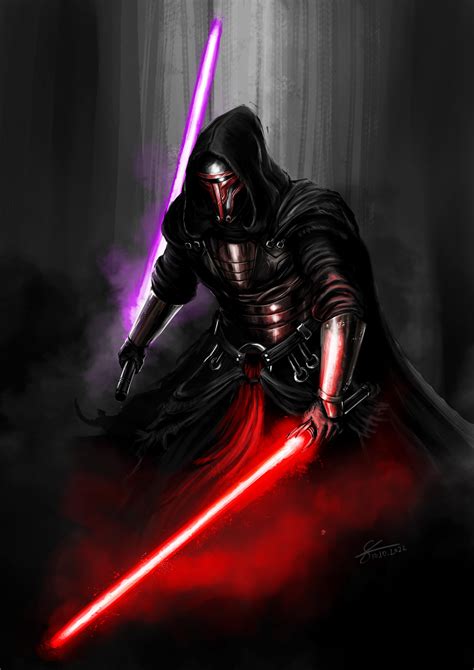 Darth Revan - Digital art/me, 2022 : r/StarWars