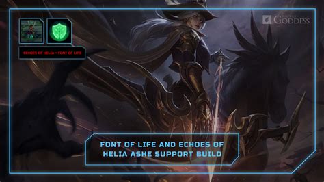 Font of Life and Echoes of Helia Ashe Support Build | TearOfTheGoddess