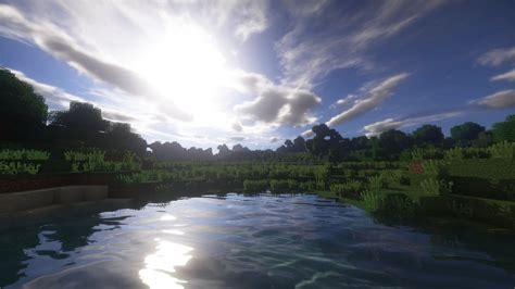 1920x1080 landscape minecraft shaders JPG 242 kB, HD Wallpaper | Rare ...