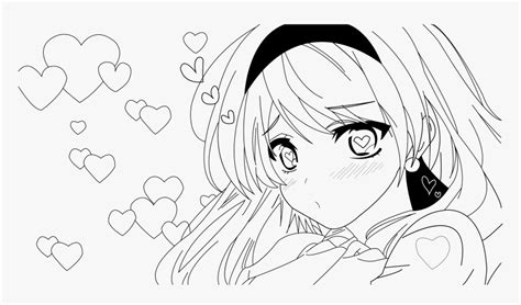 Anime Picture Lineart - Line Art, HD Png Download - kindpng