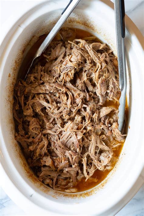 Slow Cooker Smoked Pulled Pork Recipe - A Spicy Perspective