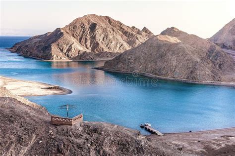 Fjord Bay in Taba, South Sinai, Egypt Stock Photo - Image of island ...