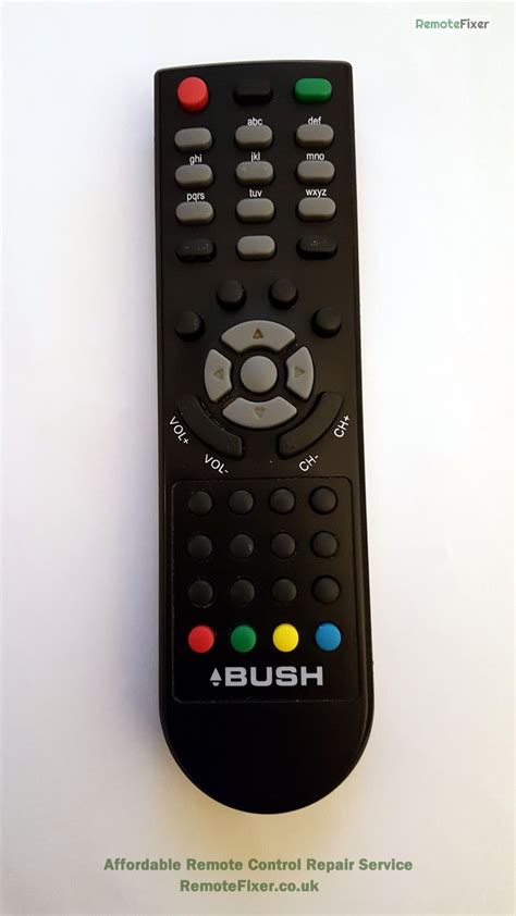 BUSH BU11FVRSD50/X Remote Control Repair | Remote control, Remote, Control