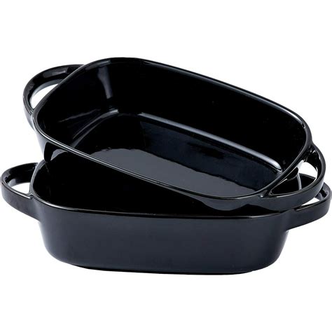 Bruntmor Ceramic 10.5 x 6 Baking Dish for Oven safe Set Of 4 Casserole ...