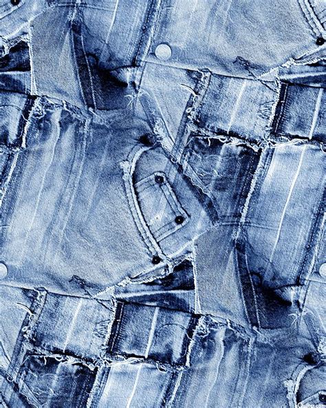 Denim Jeans - Patched Pockets - DIGITAL PRINT FABRIC | Jean pocket designs, Jeans pocket design ...