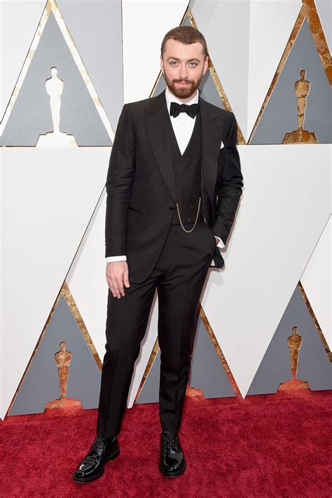 Sam Smith's Stylist on His Three Oscars Looks