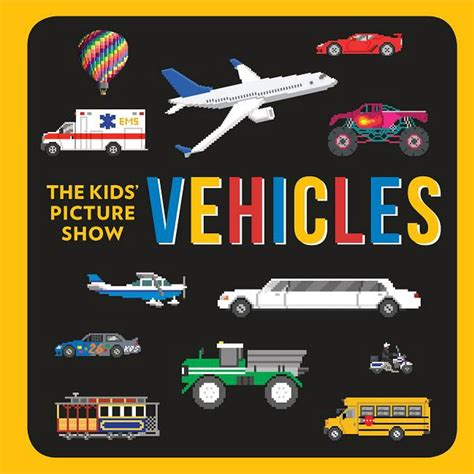 Kids' Picture Show: Vehicles (Board book) - Walmart.com - Walmart.com