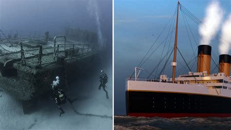 How Deep is the Titanic Wreckage? Exploring