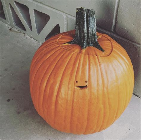 This hilariously itty-bitty, tiny-faced pumpkin: | Creative pumpkin carving, Pumpkin, Pumpkin ...