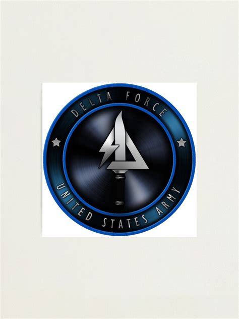 " Delta Force Logo" Photographic Print for Sale by Spacestuffplus ...