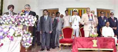 First Chief Justice of Telangana High Court Sworn in by Governor ...