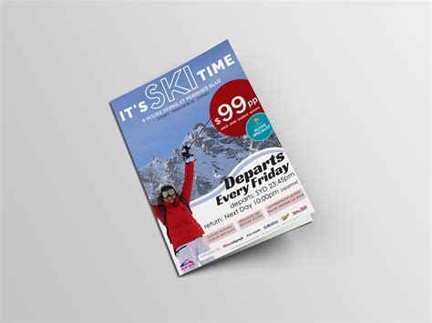 Ski Poster on Behance