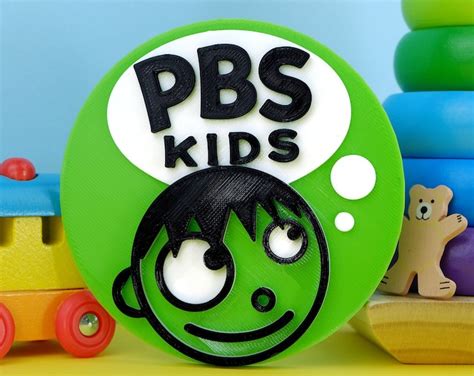 PBS Kids 3D Printed Logo - Etsy