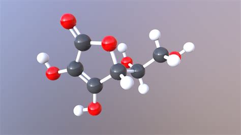 vitamin c - 3D model by e-sfera (@skolskaknjiga) [4a74daa] - Sketchfab