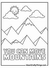 15 Mountains Coloring Pages 100% Free Printables sketch template