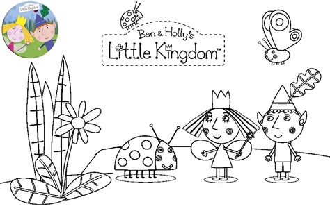 Printable Ben and Holly Little Kingdom Coloring Page | Ben and holly, Coloring pages, Coloring ...