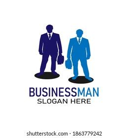 Businessman Logo Design Concept Template Stock Vector (Royalty Free) 1863779242 | Shutterstock