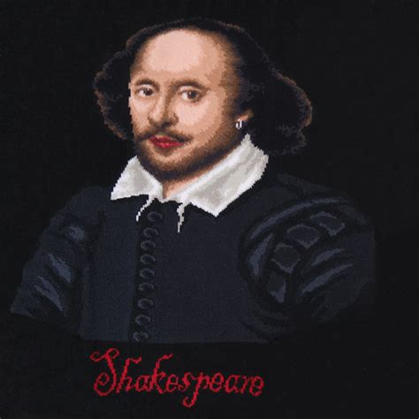 Portraits - William Shakespeare | JHJ Design - The Art of Wearing Socks