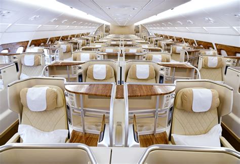 Emirates A380 Business Class Layout