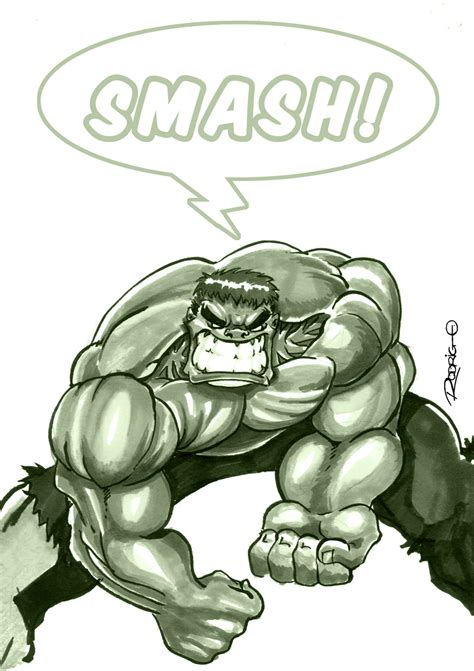 Hulk Smash Drawing at PaintingValley.com | Explore collection of Hulk Smash Drawing