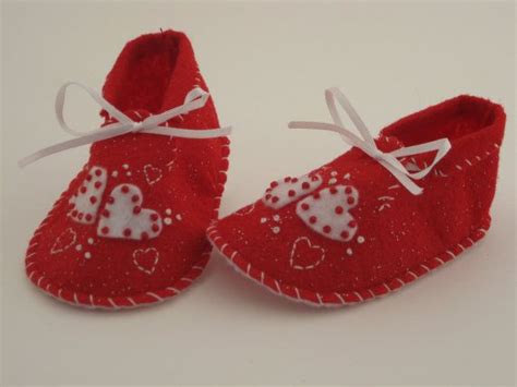 Red Heart Valentines Baby Shoe by TooDangCute on Etsy, $14.99 | Valentine baby, Red heart, Etsy