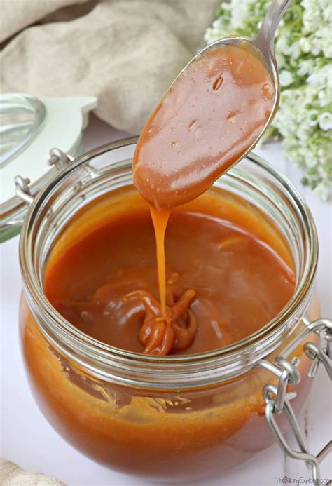 Homemade Caramel Sauce - The Baking Explorer