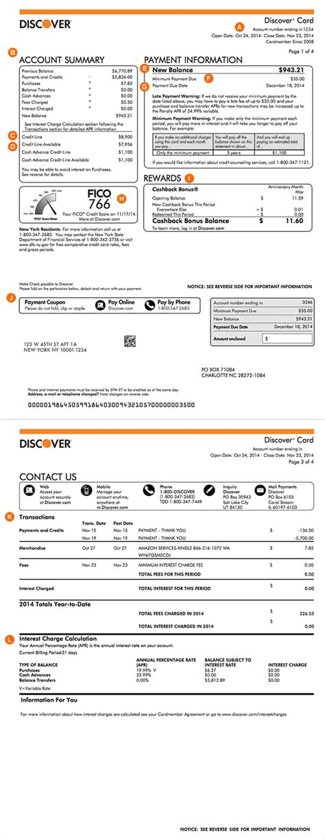 Credit Card Statement Template ~ Excel Templates