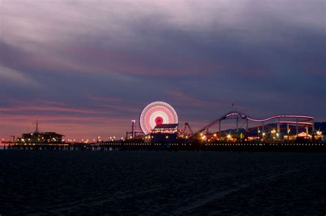 Santa Monica Pier Sunset by Sam Wagner on 500px | Santa monica pier, Santa monica, Sunset