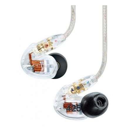 Shure SE425 Sound Isolating Earphones with True Wireless, Clear at ...