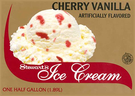 Classic Cherry Vanilla Ice Cream Flavor | Stewart's Shops