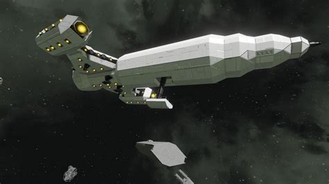 Inspired by the Imperial Cutter from ED : r/spaceengineers